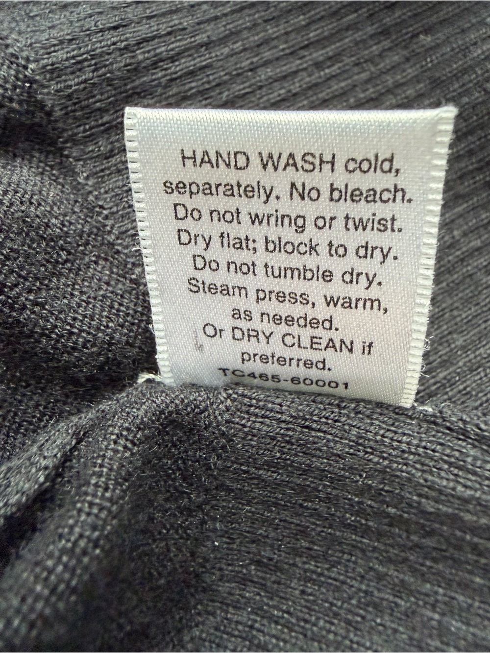 Pendleton Silk Cotton Cashmere Black Turtleneck Sweater Size XL - Picture 5 of 9